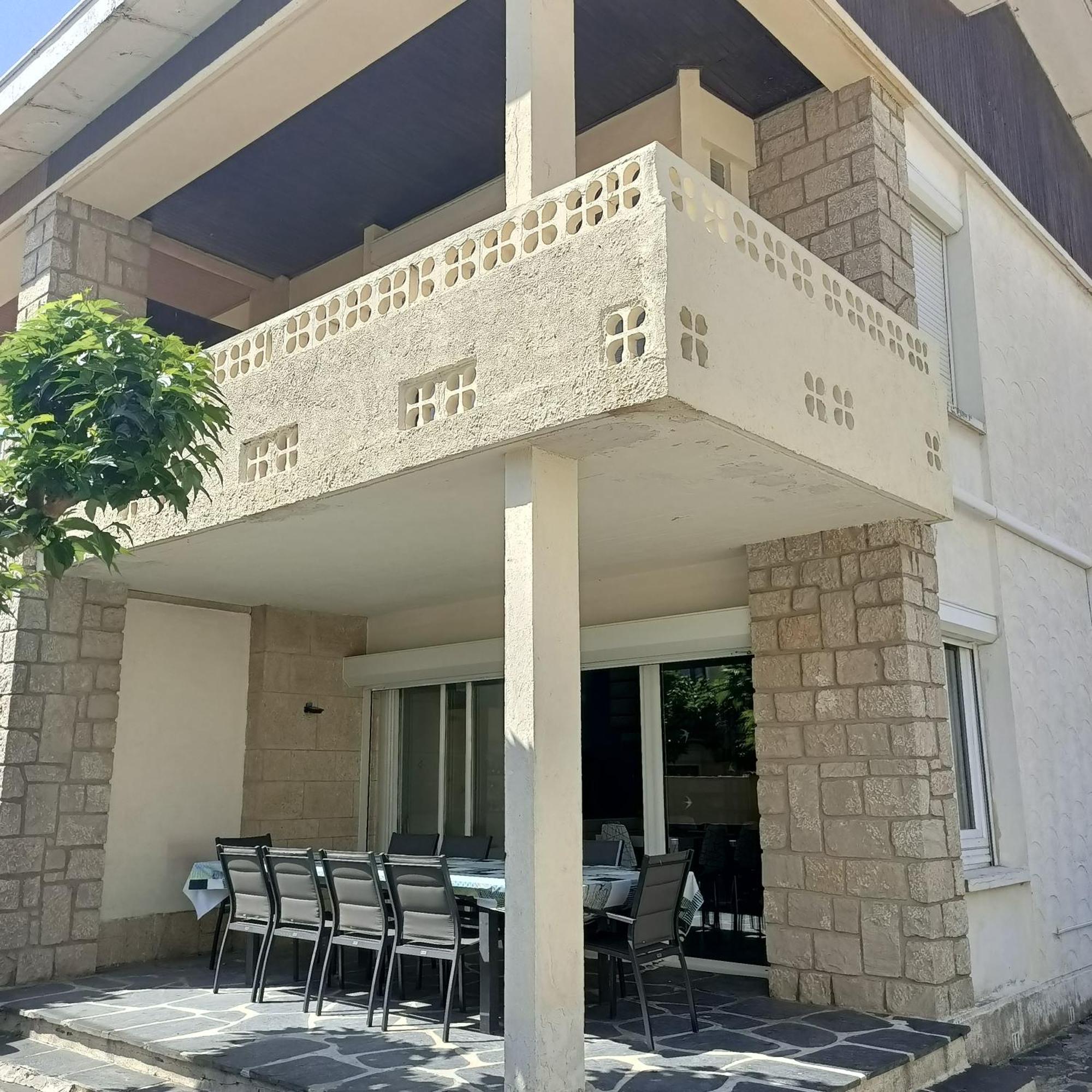 Location Bord De Mer, Villa De Vacances 6-8 Personnes - Jardin Valras-Plage Buitenkant foto
