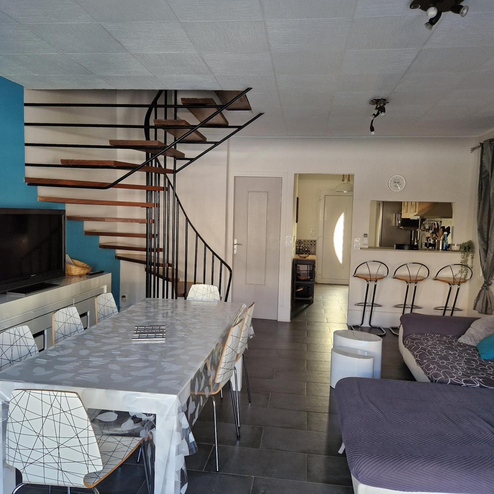 Location Bord De Mer, Villa De Vacances 6-8 Personnes - Jardin Valras-Plage Buitenkant foto